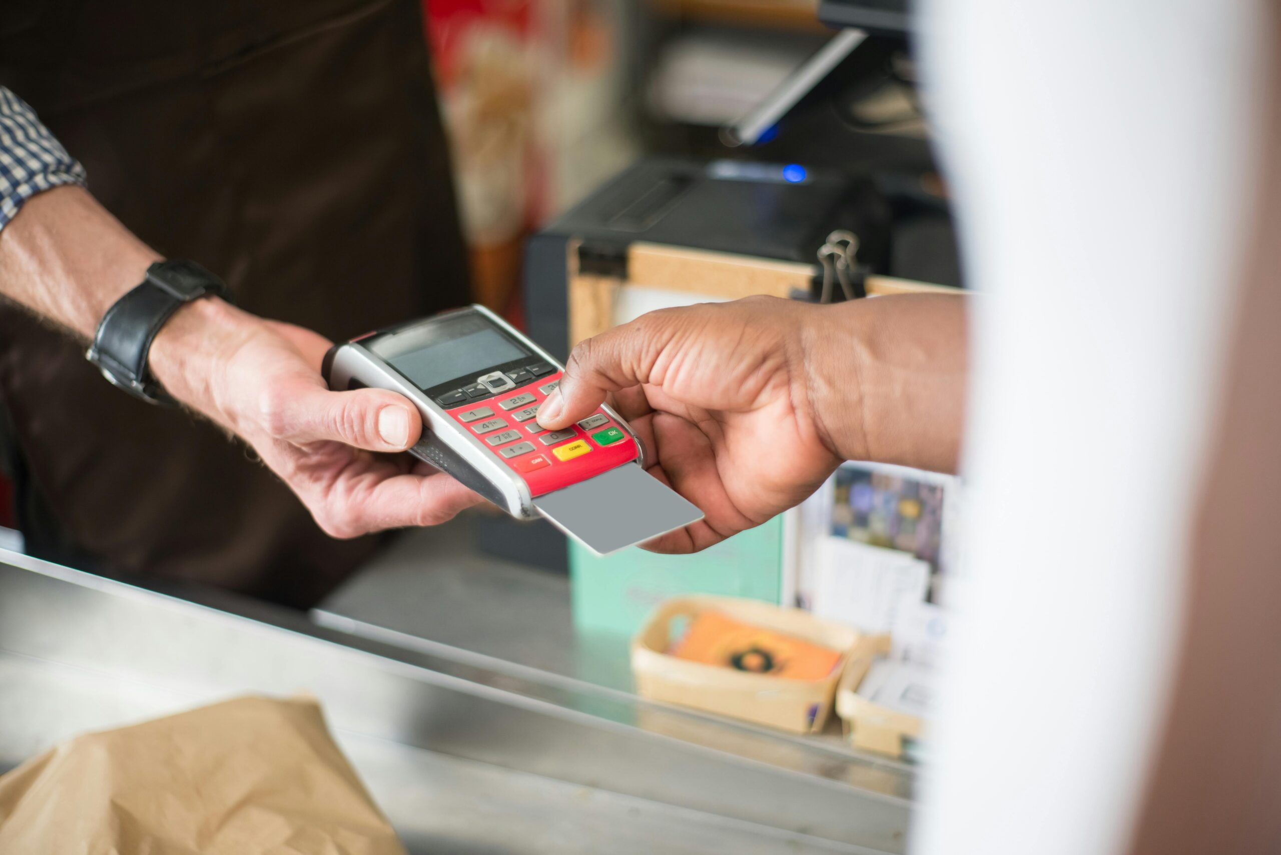 Infographic showing steps involved in the chargeback process including customer, bank, and merchant interaction