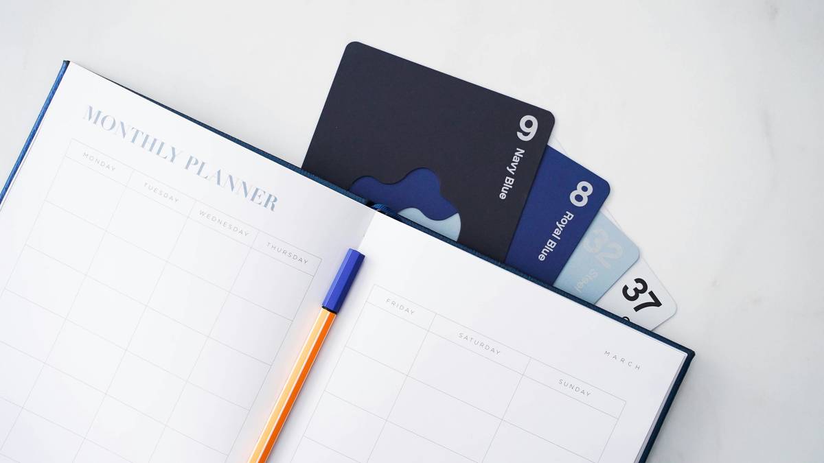 Couple reviewing joint credit card documents